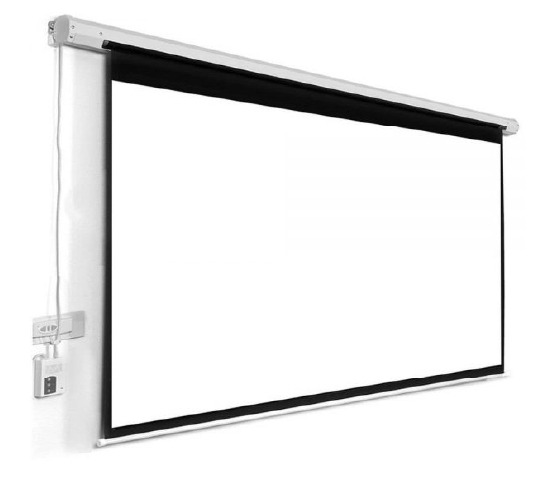 Projector Screen 96x96 Electronic