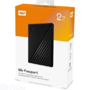 Western Digital 2TB My Passport Portable External Hard Drive USB 3.0