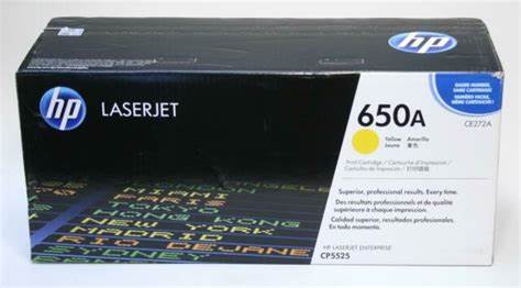 Hp Toner 650A Yellow