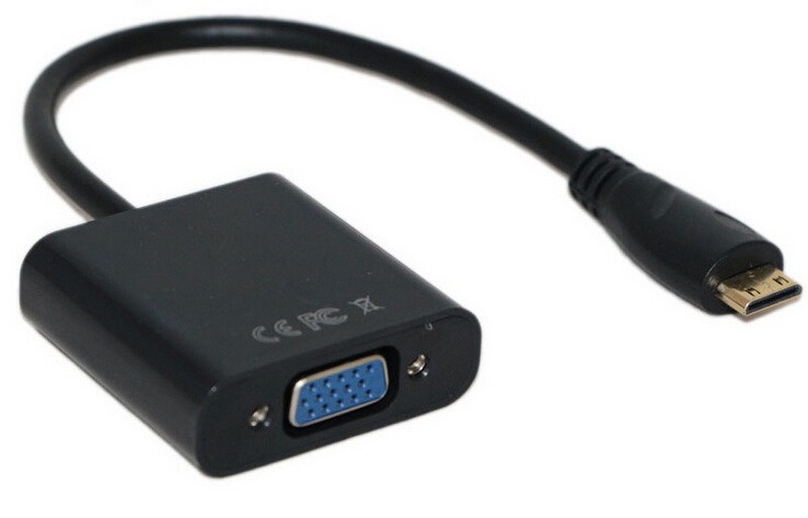 Mini HDMI To VGA Adapter